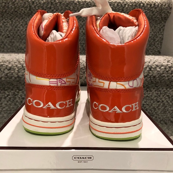 **New** Coach Poppy sneakers - Picture 4 of 4